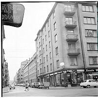 Grev Turegatan norrut vid Linnégatan