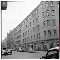 Hörnet Kommendörsgatan - Grev Turegatan.