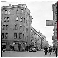 Hörnet Grev Turegatan - Kommendörsgatan.