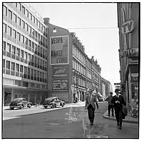 Storgatan österut från Artillerigatan.