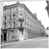 Skeppargatan norrut vid Riddargatan.
