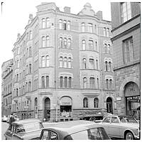 Hörnet Tyskbagargatan - Sibyllegatan från Tyskbagargatan..