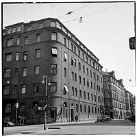 Hörnet Artillerigatan -  Linnegatan 39.