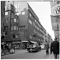 Hörnet  Riddargatan- Nybrogatan.