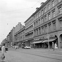 Sibyllegatan norrut mot Linnégatan