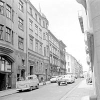 Riddargatan 38 mot Skeppargatan.