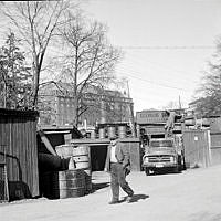 Östermalms Skrotlager i kvarteret Fältöversten.