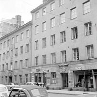 Grevgatan 59 och 57, gatufasader.