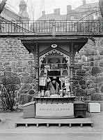 Nordstiernans vatten- och läskedryckskiosk i Kungsträdgården.