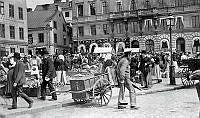 Torghandel vid Mälartorget.