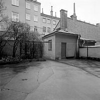 F d tvättstugan på bakgården, Surbrunnsgatan 3.