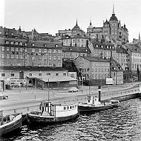 Vy mot Mariabergets östra del och Söder Mälarstrand.