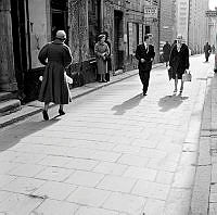 Kindstugatan mot Svartmangatan och Tyska kyrkan.