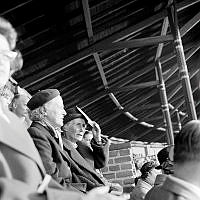 Publik på Stadions läktare.