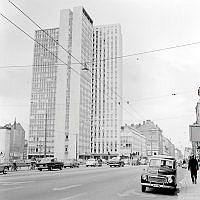 Götgatan norrut mot Skånegatan och Skattehuset.