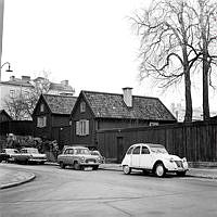 Åsögatan mot kv. Lotsen och Skeppargränd. Åsögatan 195 - 197.