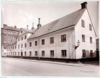 Drottninghuset vid Johannesgatan 16.
