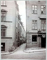 Prästgatan norrut från Storkyrkobrinken.