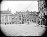 Gamla Rådhuset, Bondeska palatset, Riddarhustorget 8 från Storkyrkobrinken