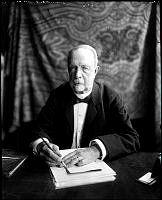Porträtt av Greve Robert de la Gardie. Andra kammarens talman 1894-1902.