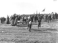 Ladugrådsgärdet, 1:a maj demonstartion 1901.