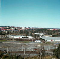 Utsikt från Högdalstoppen åt norr mot Högdalen.