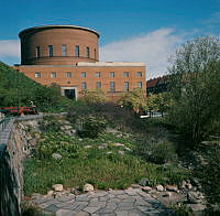 Stadsbiblioteket sett från Observatorielunden.