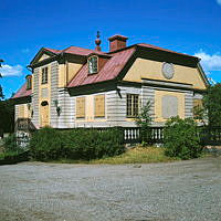 Svindersviks sommarherrgård i Nacka; huvudbyggnaden sedd från söder.