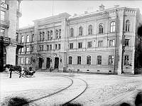 Postkontoret vid Rödbodtorget, exteriör av byggnaden.