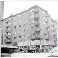 Hörnet Linnégatan-Nybrogatan.