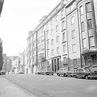 Ulrikagatan 15  och 13 samt 11mot Fredrikhovsgatan.