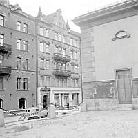 Torstenssonsgatan 15 (Storgatan 40) och Storgatan 38 från Storgatan 41.
