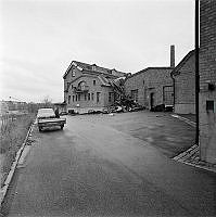 Fabrik vid Bällstavägen. Från nordväst. Bällstavägen 11.