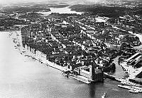 Flygbild över Kungsholmen mot nordväst.