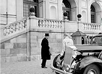 Regeringssammanträde på Drottningholms slott.