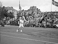 Tennis på Råsunda, Sverige - USA.