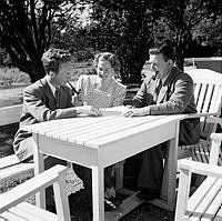 Studentkonferens på Breviksgården, Lidingö.