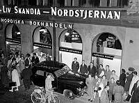 Drottninggatan 7 och 9, Nordiska Bokhandeln.