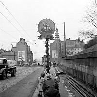 Hornsgatan. Julskyltning.