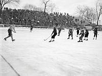 Bandymatch mellan Hammarby och Västanfors.