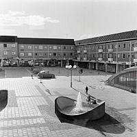 Vy över Blackebergs torg/Blackebergsplan.