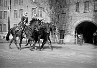 K1, Kungliga Livgardesskvadronen vid Lidingövägen, år 1953.