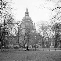 Katarina kyrka och kyrkogård.