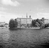 Strömsborg, vy mot Gamla Stan och Riddarholmen.