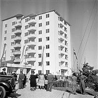 Reimersholme. HSB:s jubileumsutställning ”Bostaden i park”. Pokalvägen 4.
