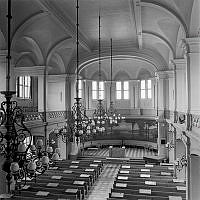 Aula, bönsal, i Norra Latin, Drottninggatan 71 B.