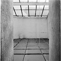 Lanternin, ljusschakt, över trappa i Stora Sällskapets lokaler på Arsenalsgatan 7.