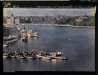 Strömmen. Skeppsbron, Skeppsholmen.